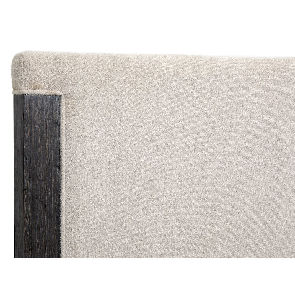 Plum Creek Ravenwood Black California King Upholstered Panel Storage Bed. Picture 5