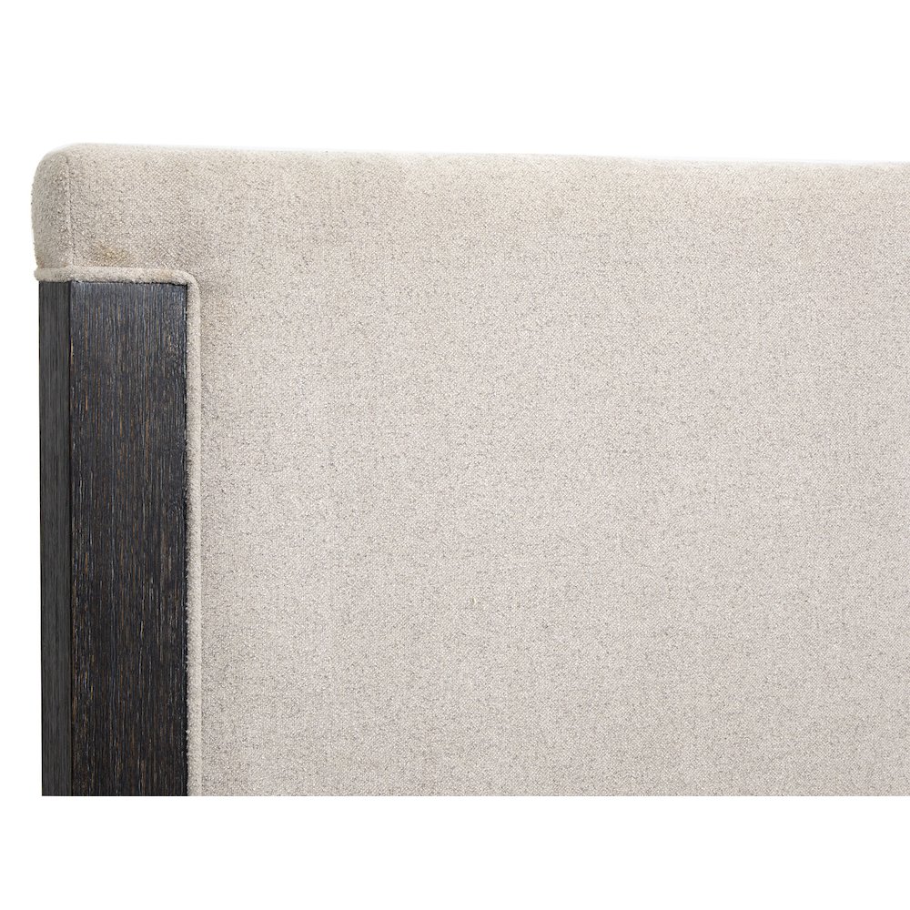 Plum Creek Ravenwood Black California King Upholstered Panel Bed. Picture 4