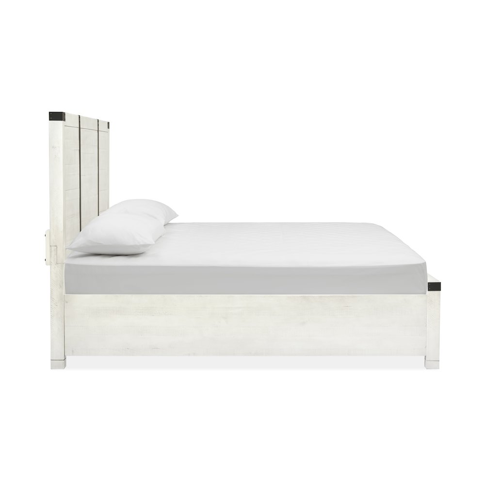 Chesters Mill Alabaster California King Panel Bed. Picture 3