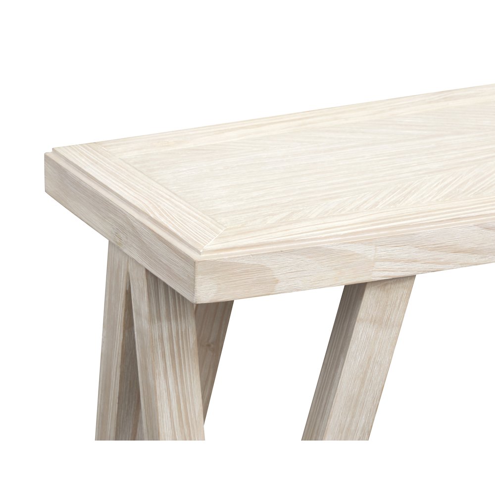 Bostwick Coconut Cream Round Cocktail Table. Picture 6