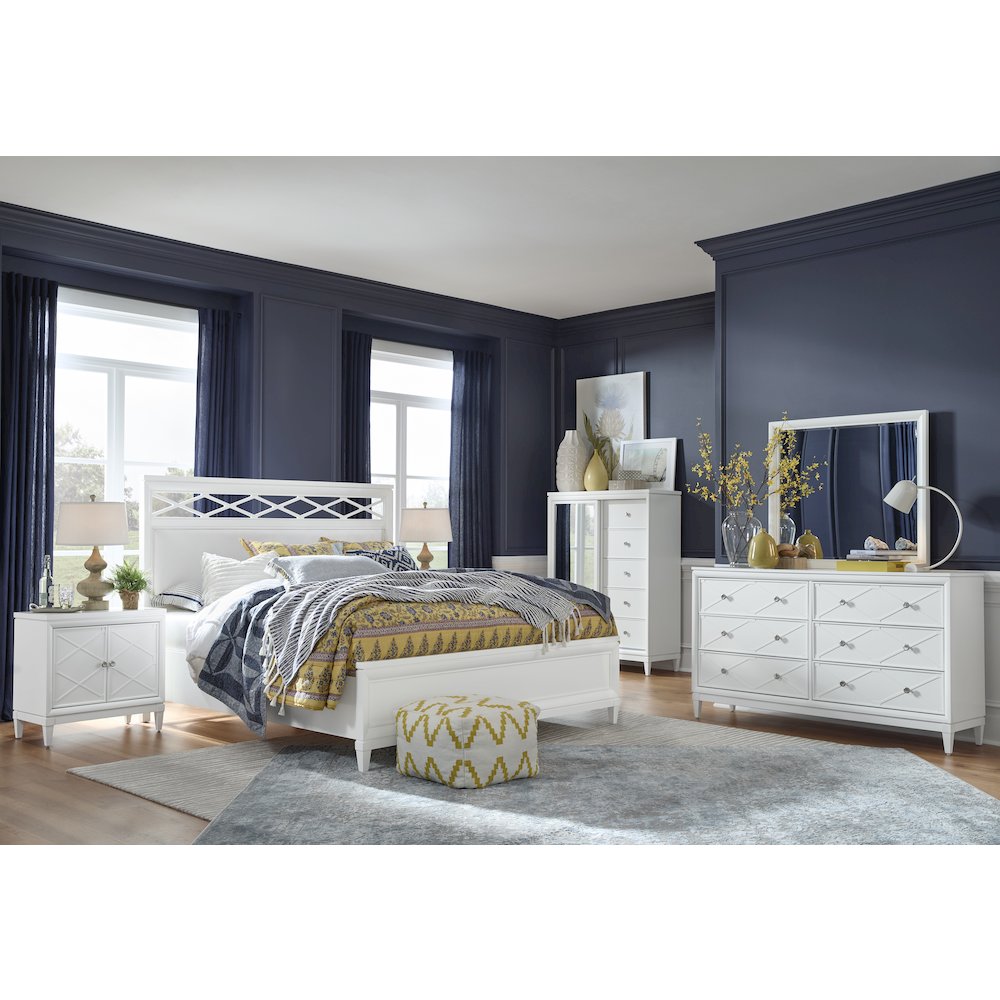 Springhouse Whisper White Double Drawer Dresser. Picture 8
