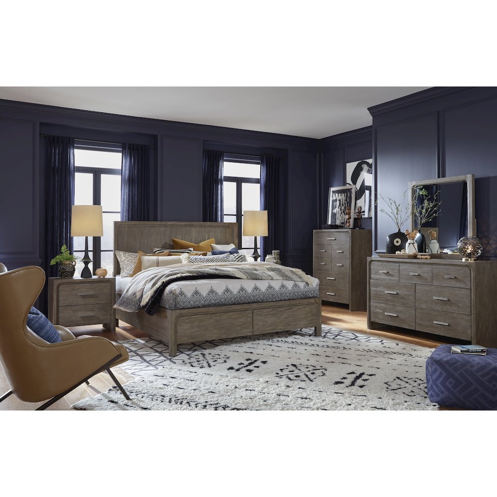 Westbourne Dark Umber Drawer Dresser. Picture 6