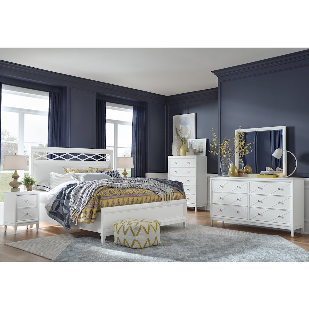 Springhouse Whisper White Double Drawer Dresser. Picture 7