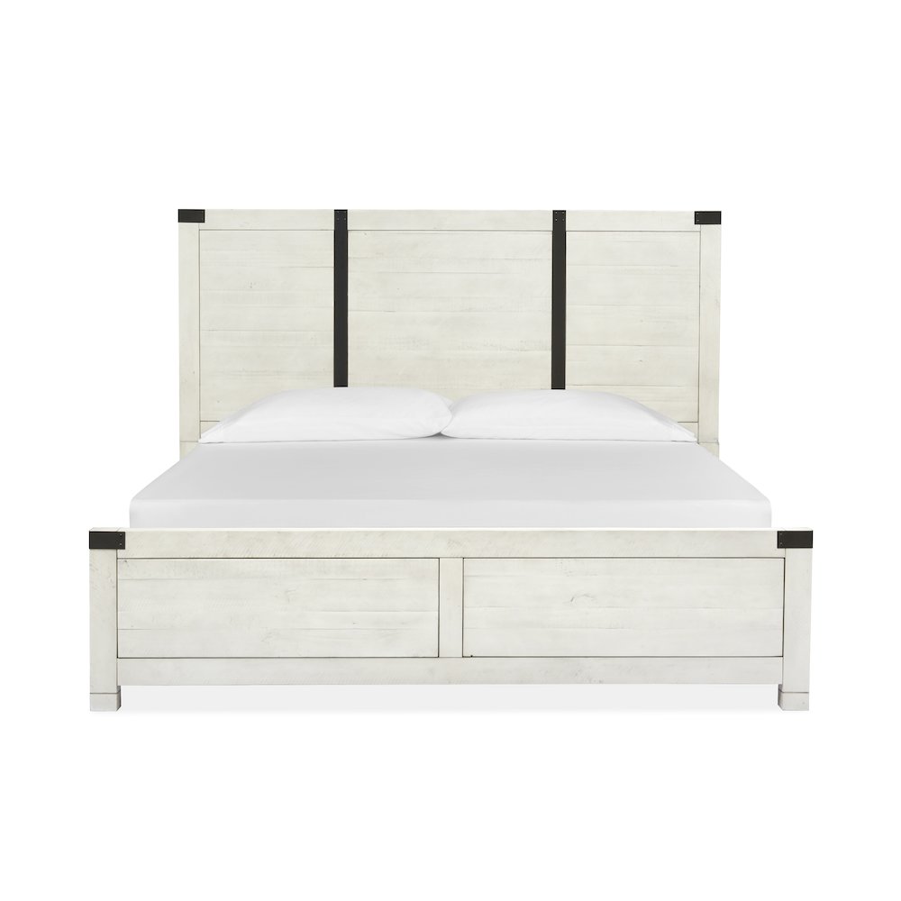 Chesters Mill Alabaster California King Panel Bed. Picture 2