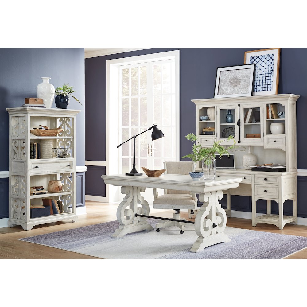 Bronwyn Alabaster Bookcase. Picture 8