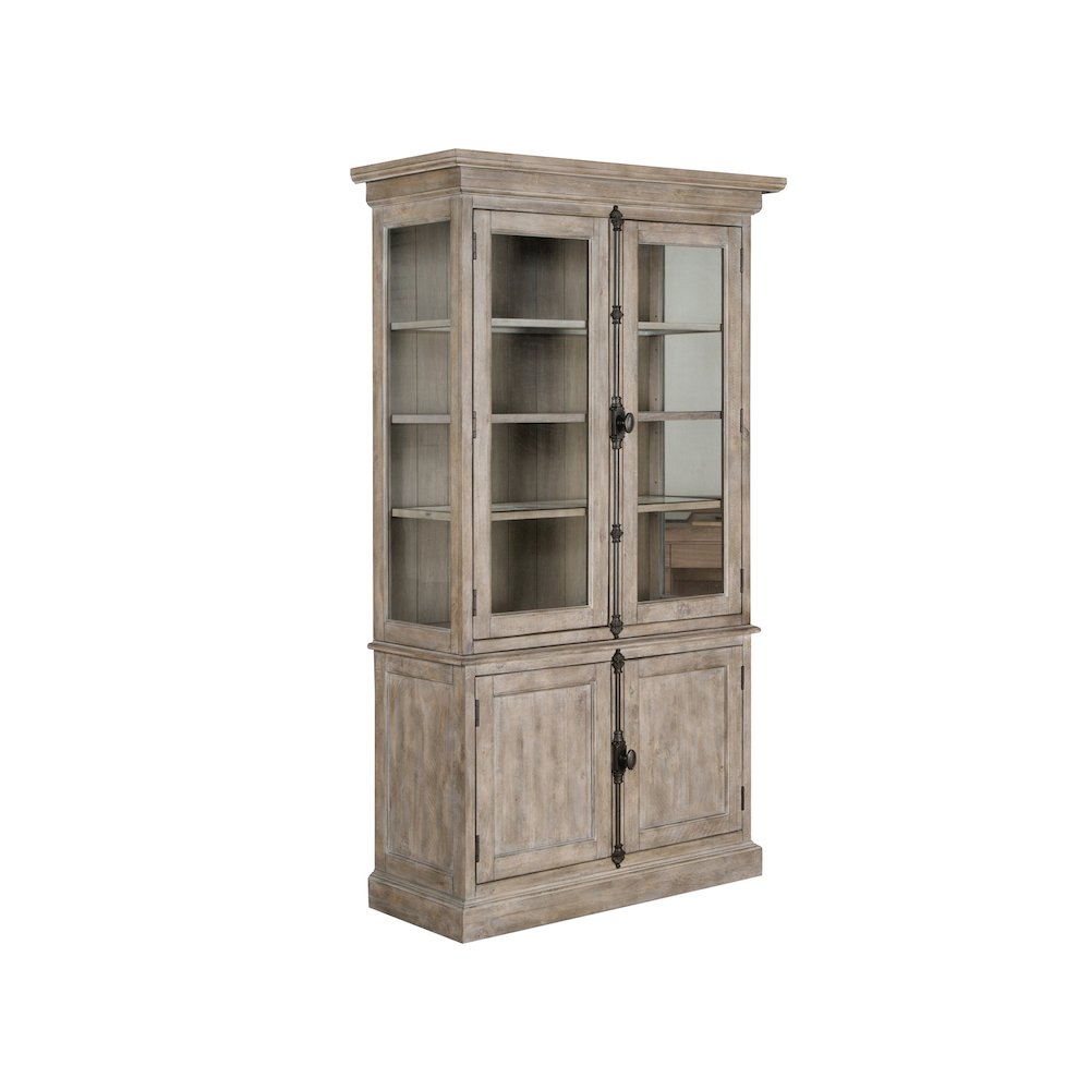 Tinley Park Dove Tail Grey Dining Cabinet. Picture 1