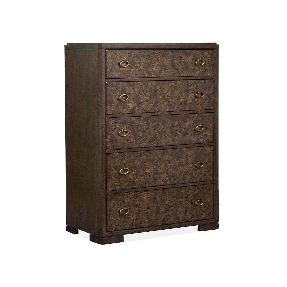 Rowan Espresso Drawer Chest. Picture 1