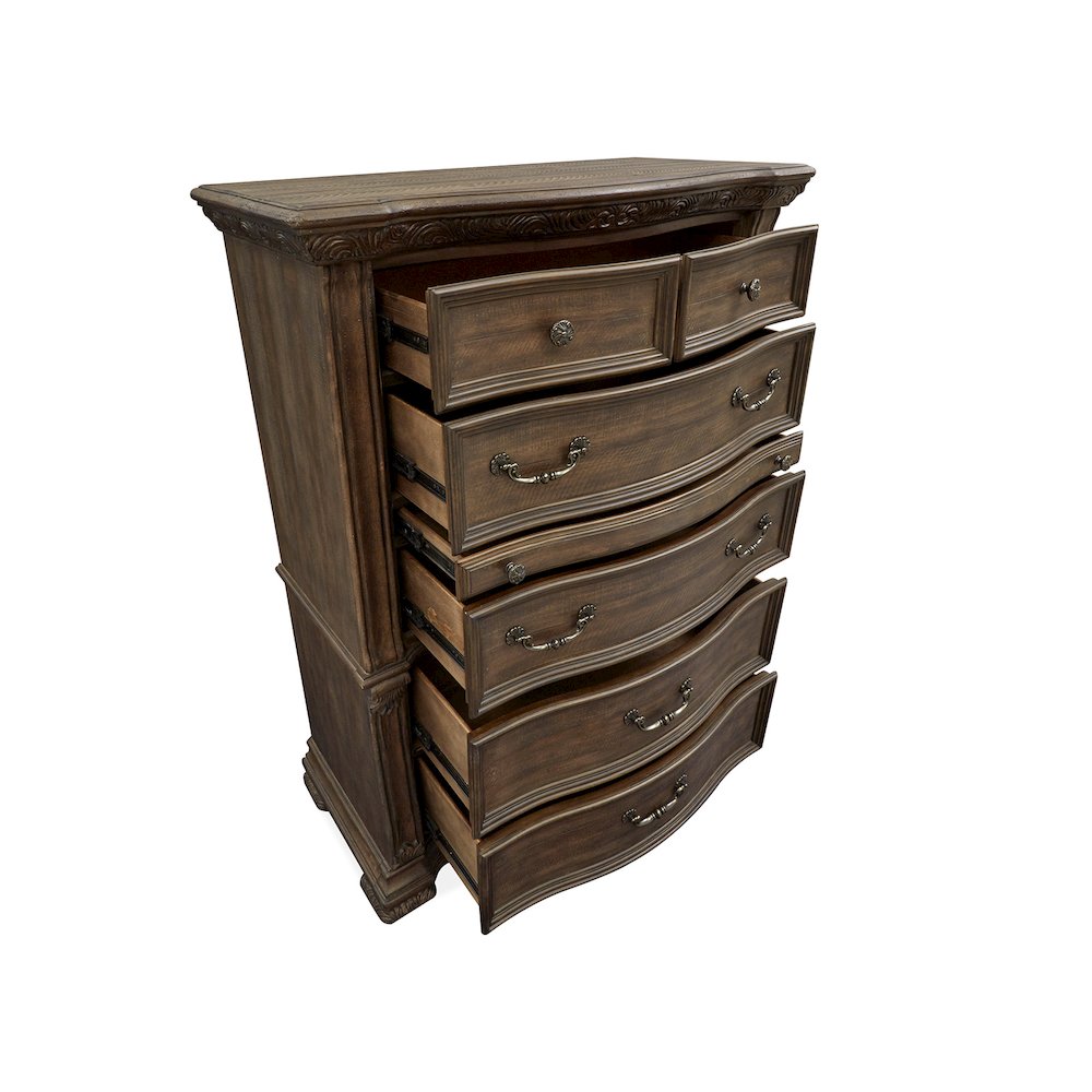 Durango Willadeene Brown Drawer Chest. Picture 4
