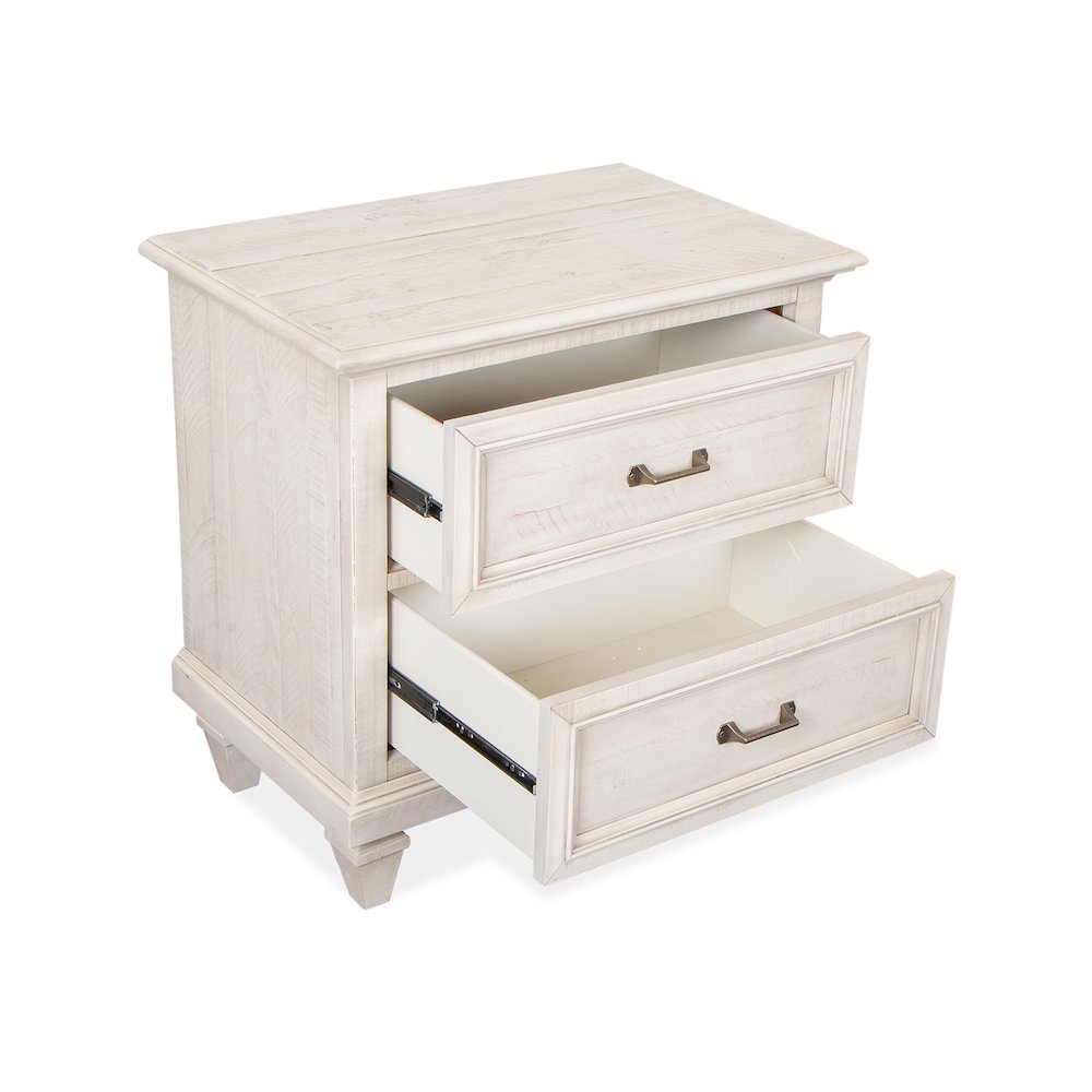 Newport Alabaster Drawer Nightstand. Picture 5