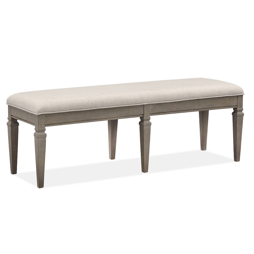 Lancaster Dovetail Grey Bench. Picture 1