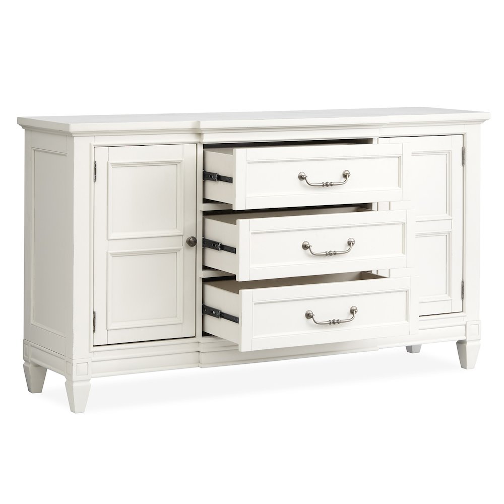 Willowbrook Egg Shell White Buffet. Picture 4