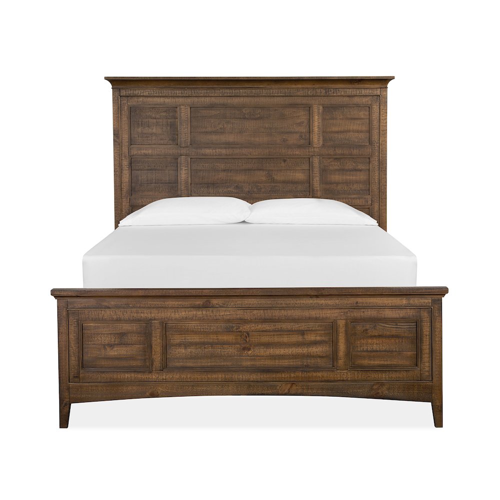 Bay Creek Toasted Nutmeg Queen Panel Bed. Picture 2