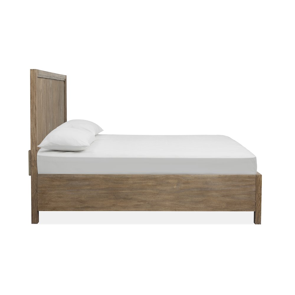Westbourne Dark Umber King Panel Storage Bed. Picture 4