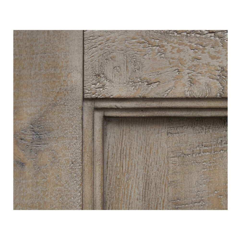 Paxton Place Dovetail Grey Door Chest. Picture 8