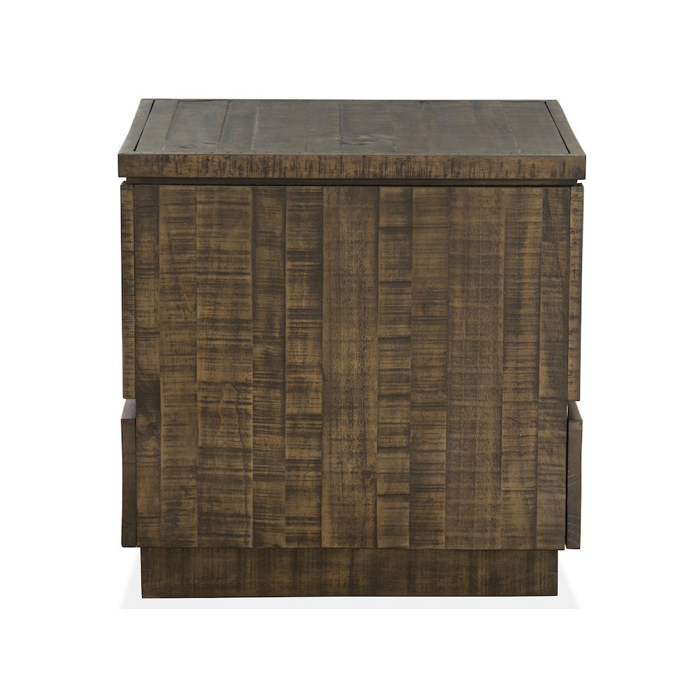 Baisden Tobacco Rectangular End Table. Picture 3