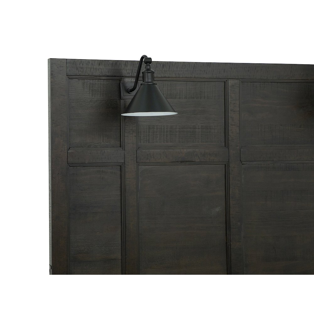 Westley Falls Graphite Queen Lamp Panel Bed. Picture 4
