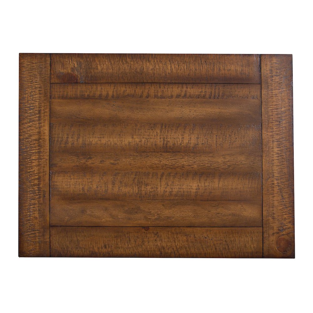 Bay Creek Toasted Nutmeg Rectangular End Table. Picture 7