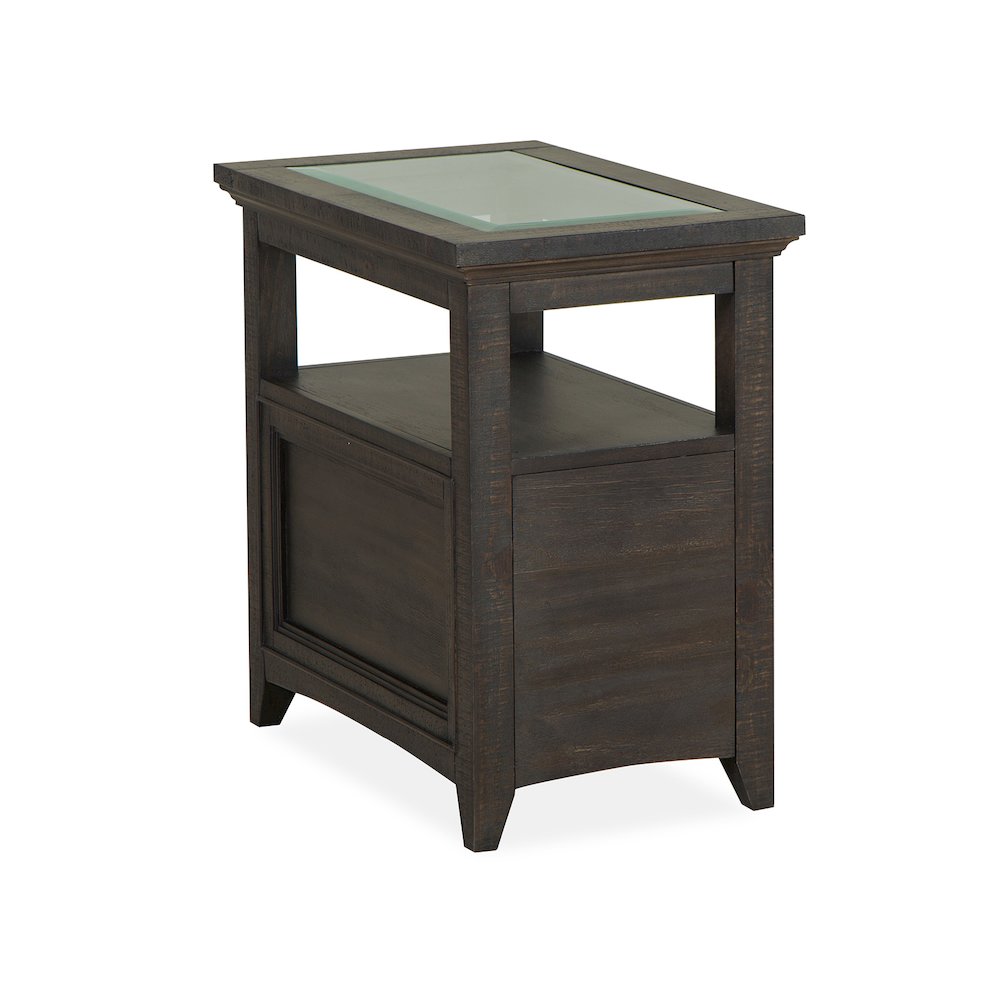 Westley Falls Graphite Chairside End Table. Picture 4