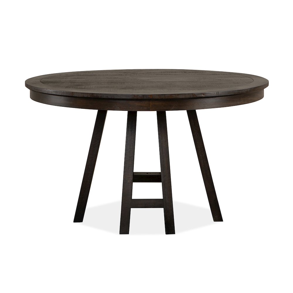 Westley Falls Graphite 52" Round Dining Table. Picture 2