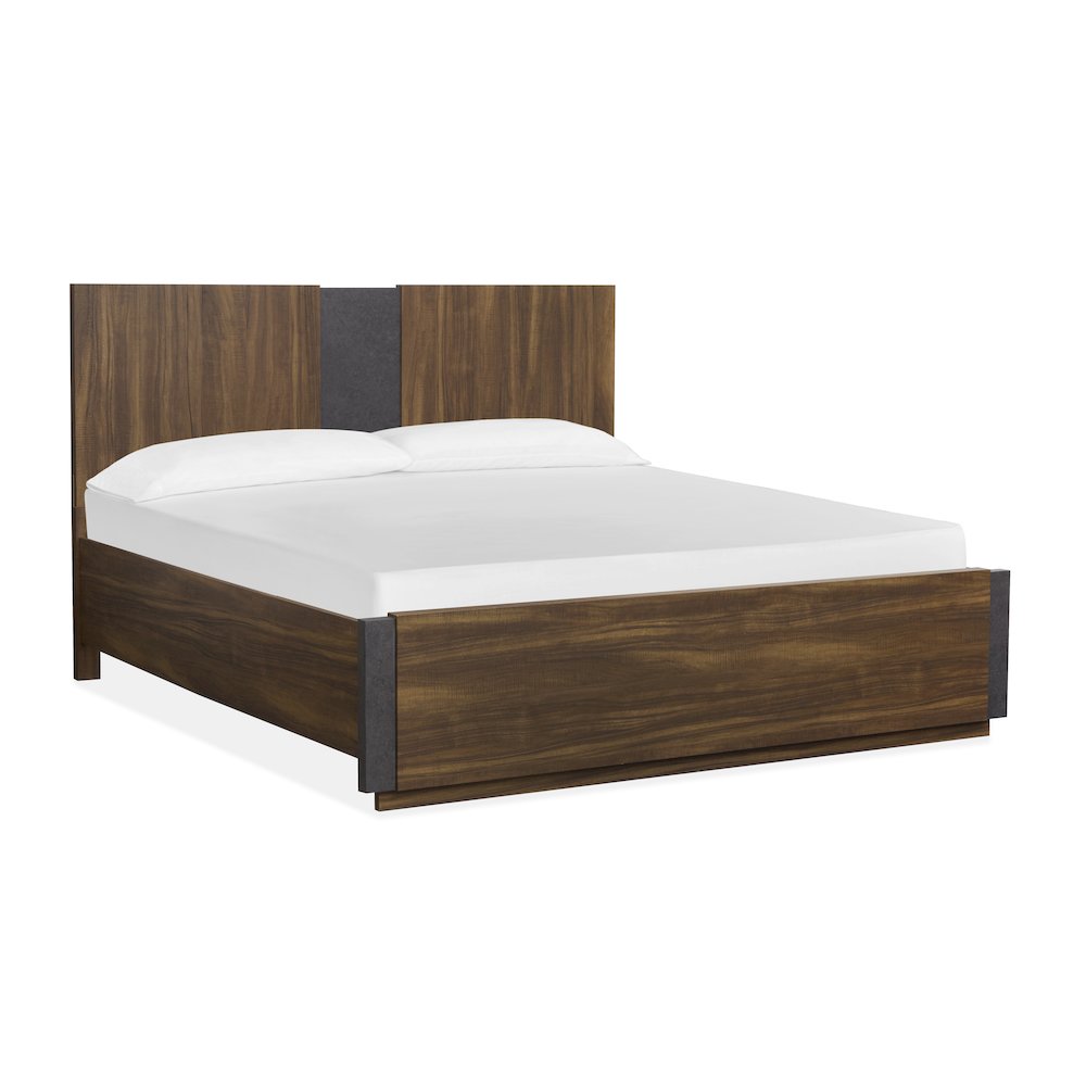 Jensen Tavern Brown King Panel Bed. Picture 1