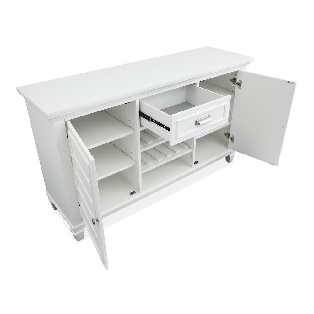 Charleston White Dove White Server. Picture 5