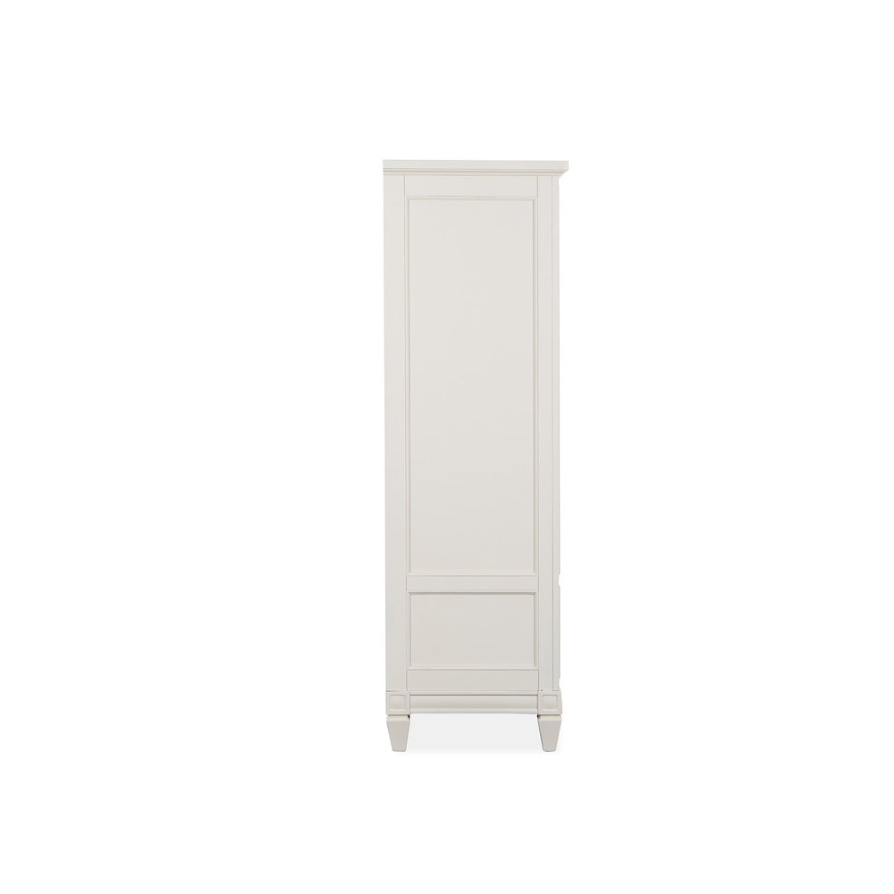 Willowbrook Egg Shell White With Slight Rub Through Door Chest. Picture 3