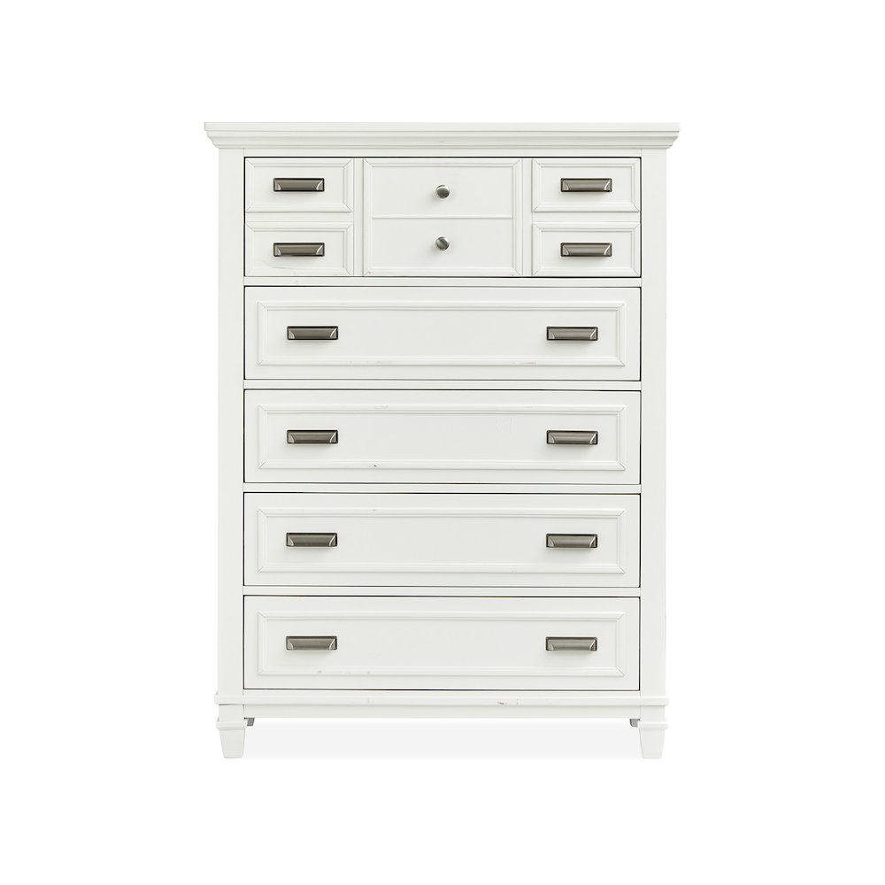 Charleston White Dove White Drawer Chest. Picture 2