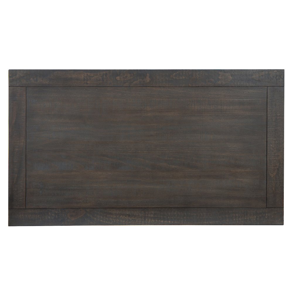 Westley Falls Graphite Rectangular Cocktail Table With Casters. Picture 8