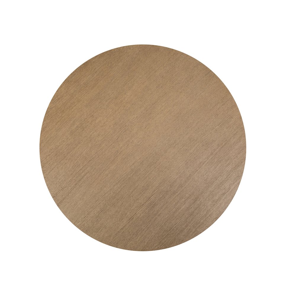 Tristan Swiss Coffee 60" Round Dining Table. Picture 3