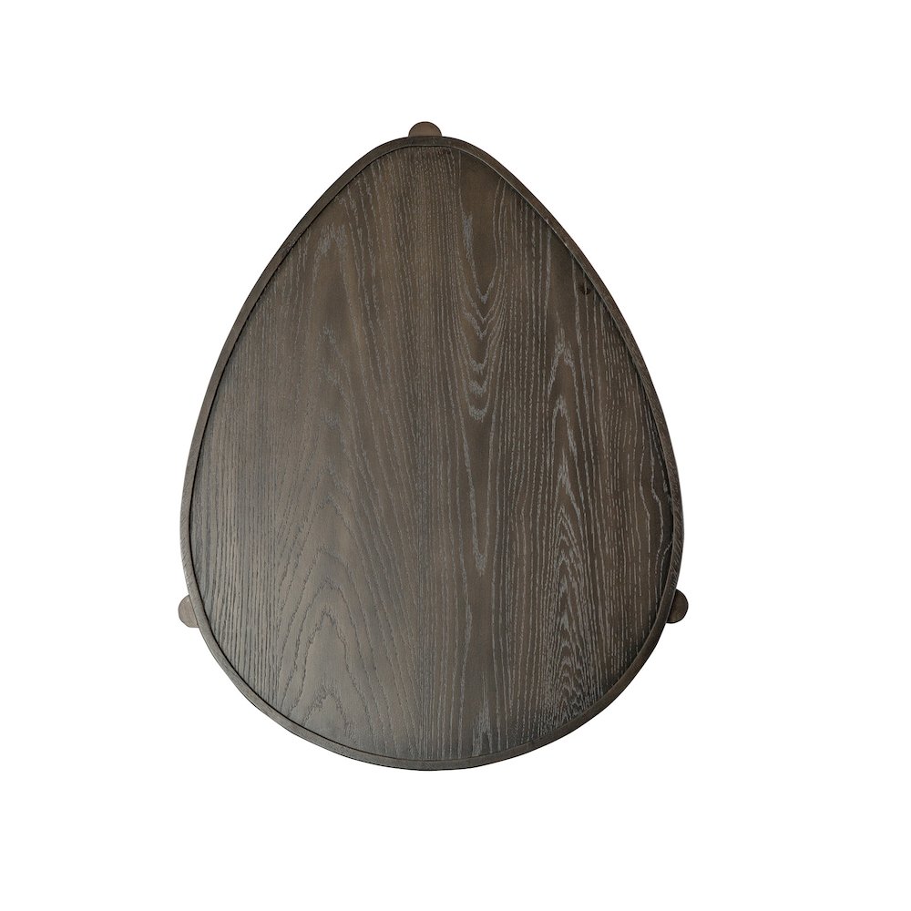 Hadleigh Black Coffee Bean Shaped Nesting Cocktail Table. Picture 7