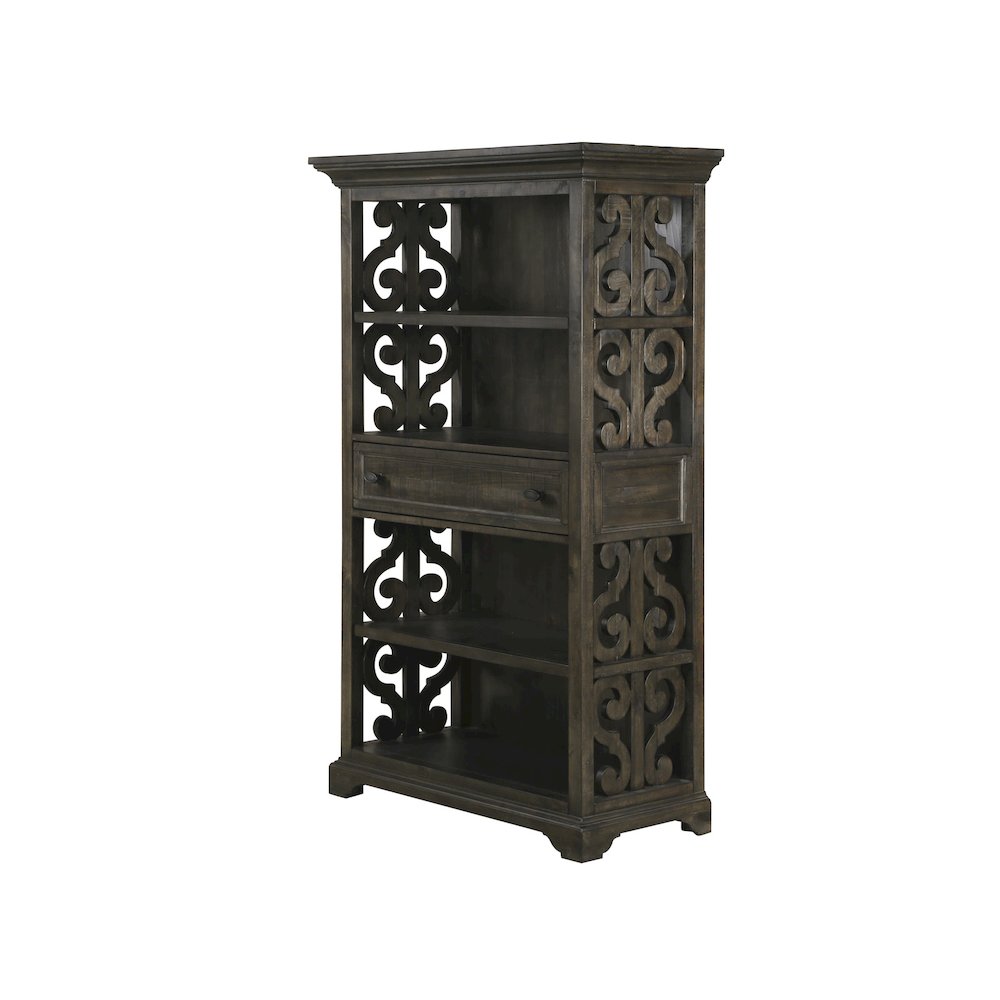 Bellamy Peppercorn Bookcase. Picture 1