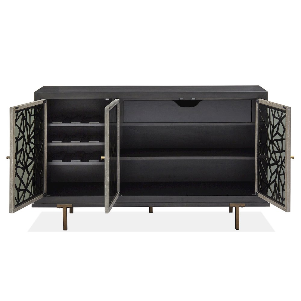 Ryker Nocturn Black And Coventry Grey Server. Picture 4
