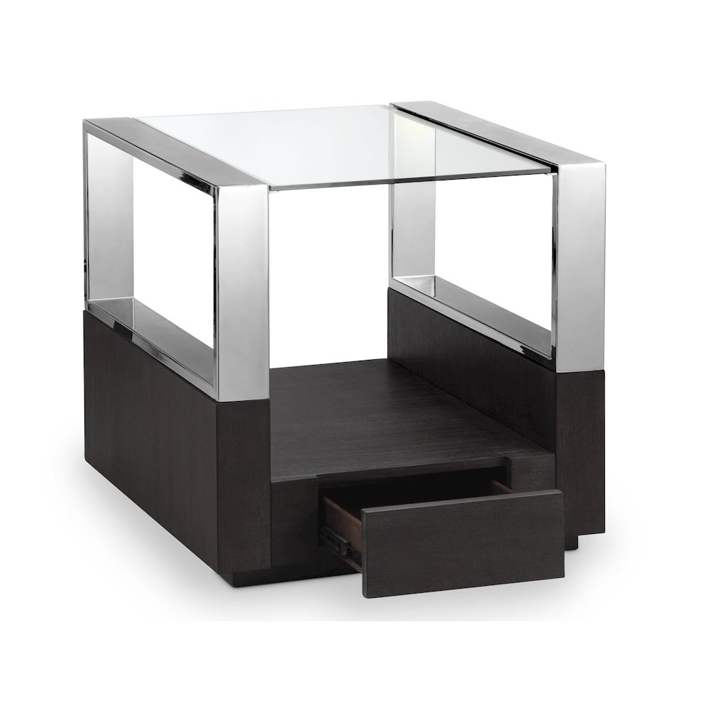 Revere Graphite Rectangular End Table. Picture 3