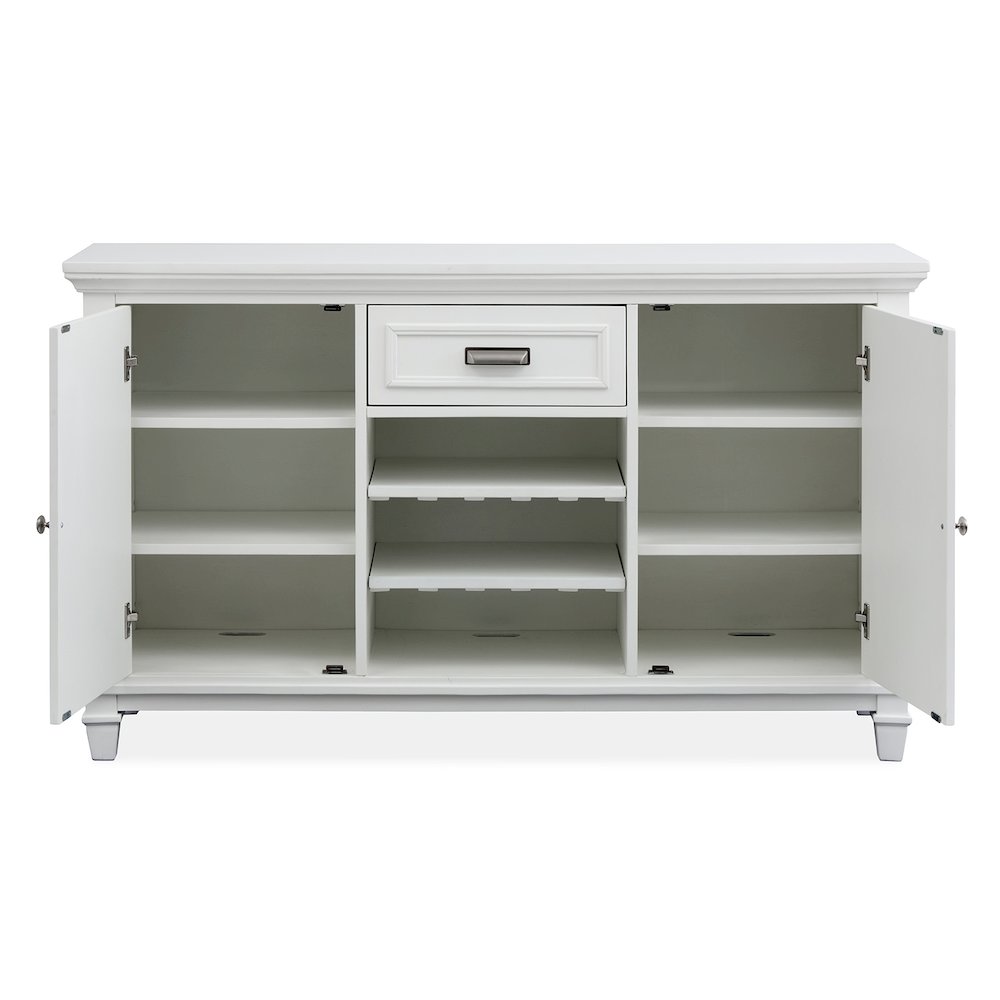 Charleston White Dove White Server. Picture 4