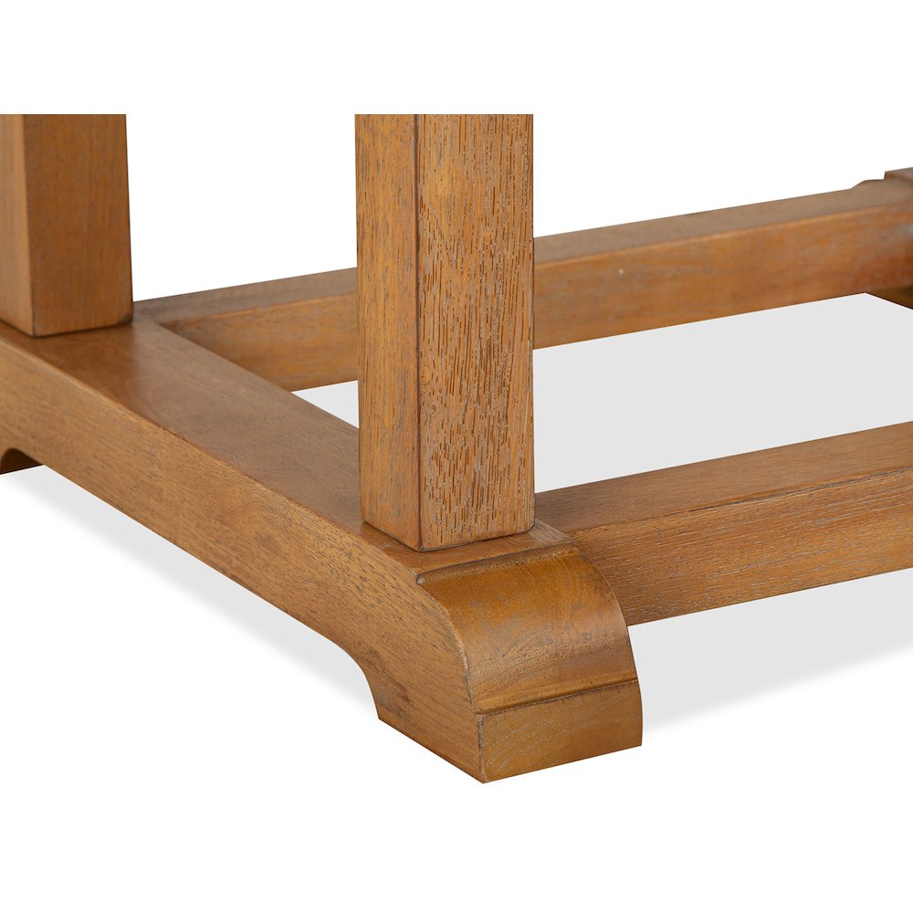 Lindon Belgian Wheat Rectangular End Table. Picture 7