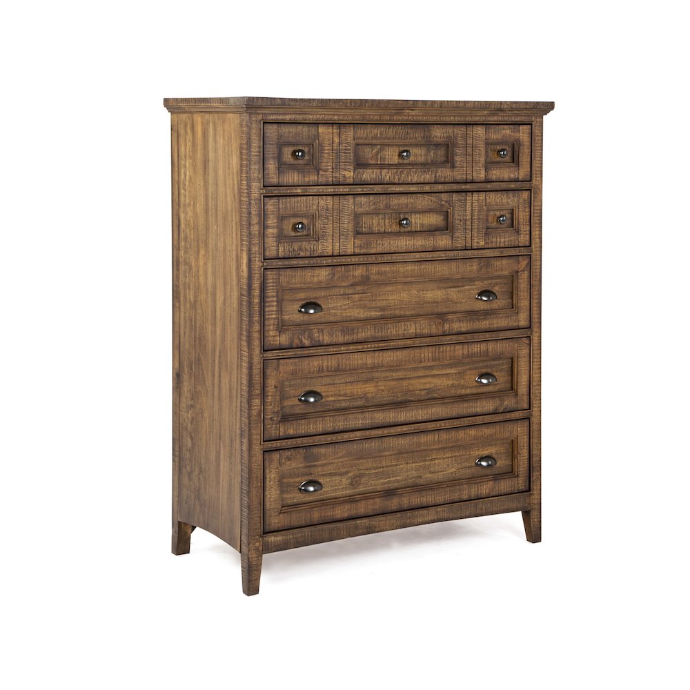 Bay Creek Toasted Nutmeg Drawer Chest. Picture 1