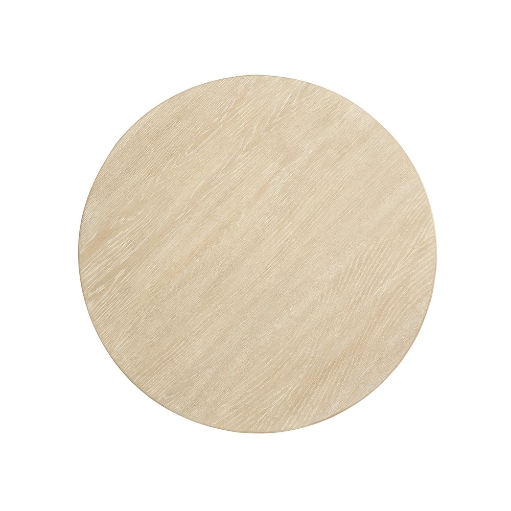 Sunset Cove Sanibel Brown Round End Table. Picture 5