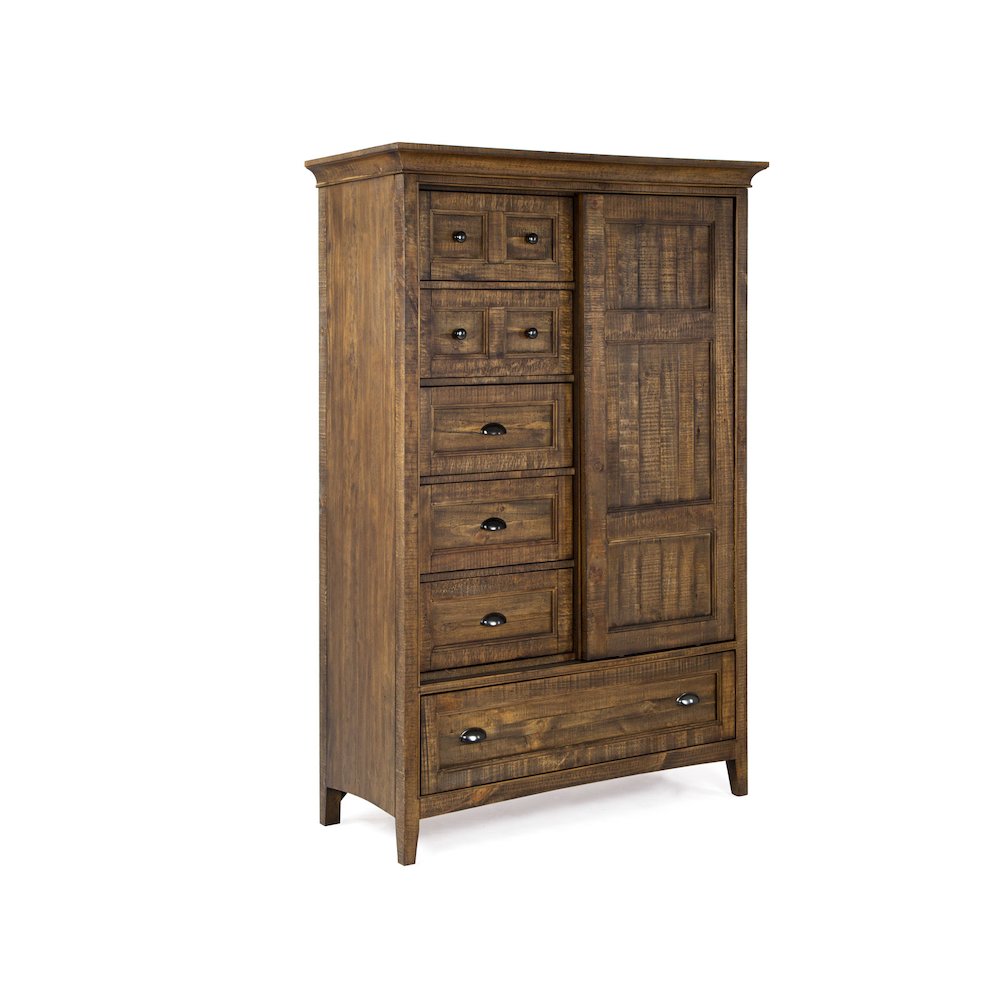 Bay Creek Toasted Nutmeg Door Chest. Picture 1