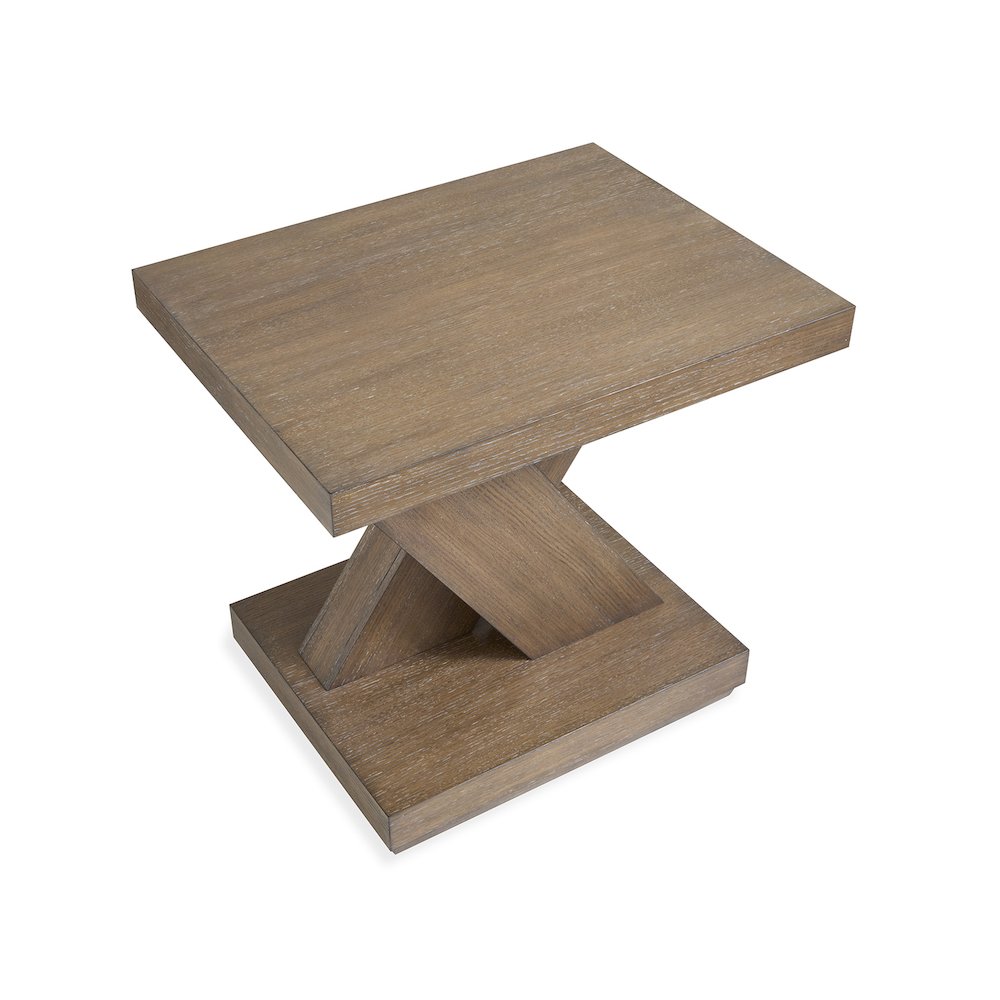 Lansbury Antique Wheat Rectangular End Table. Picture 5