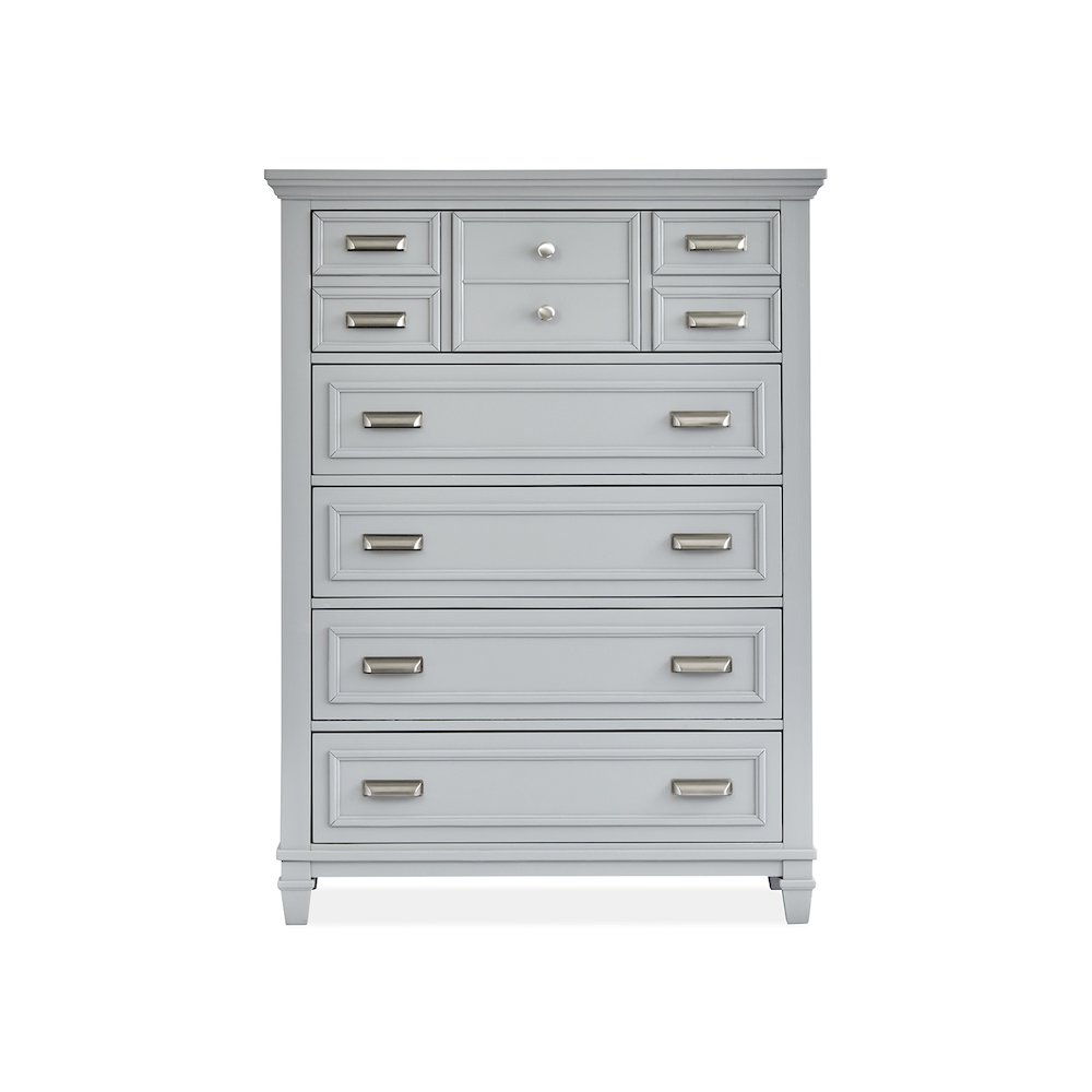 Charleston Harbor Gray Grey Drawer Chest. Picture 2
