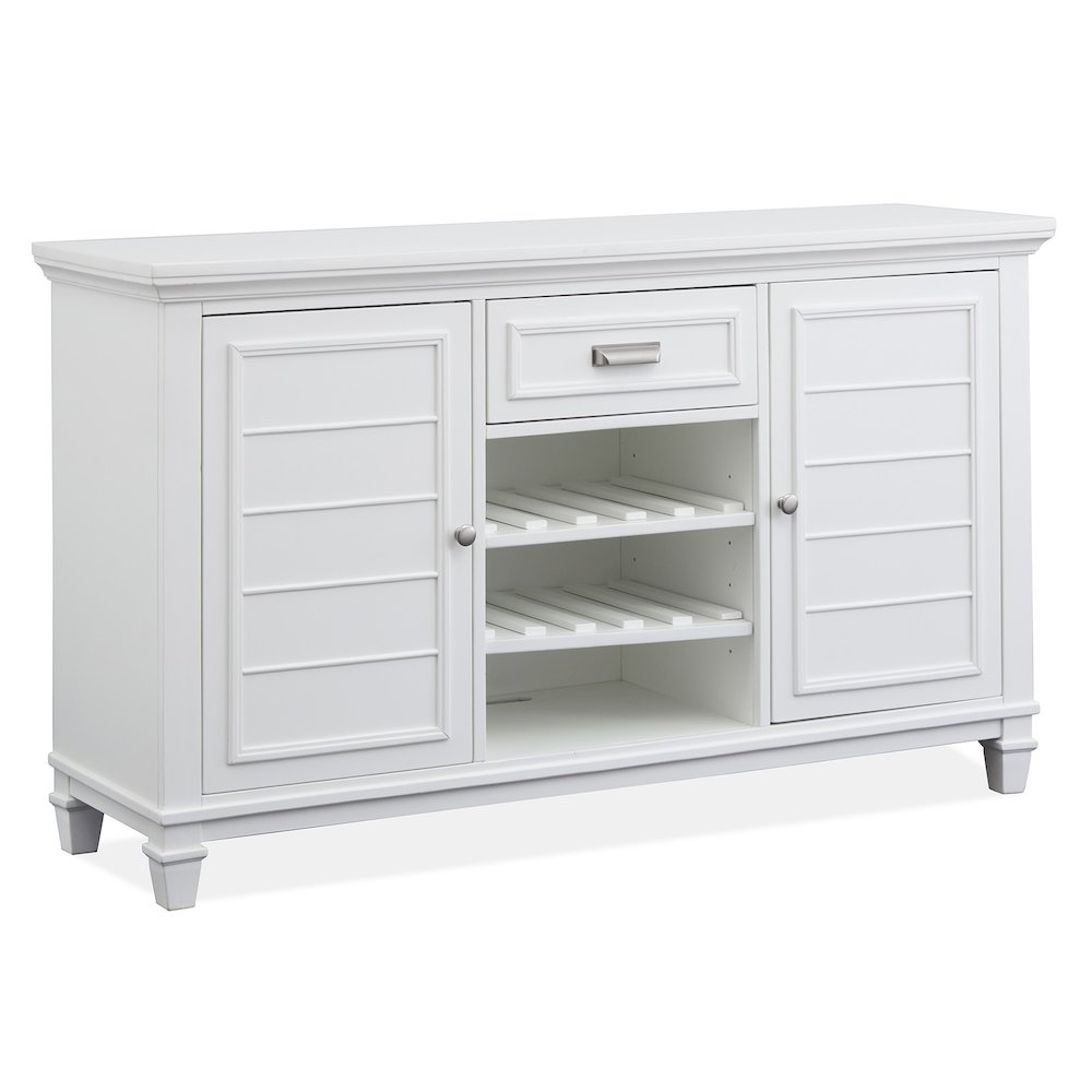 Charleston White Dove White Server. Picture 1