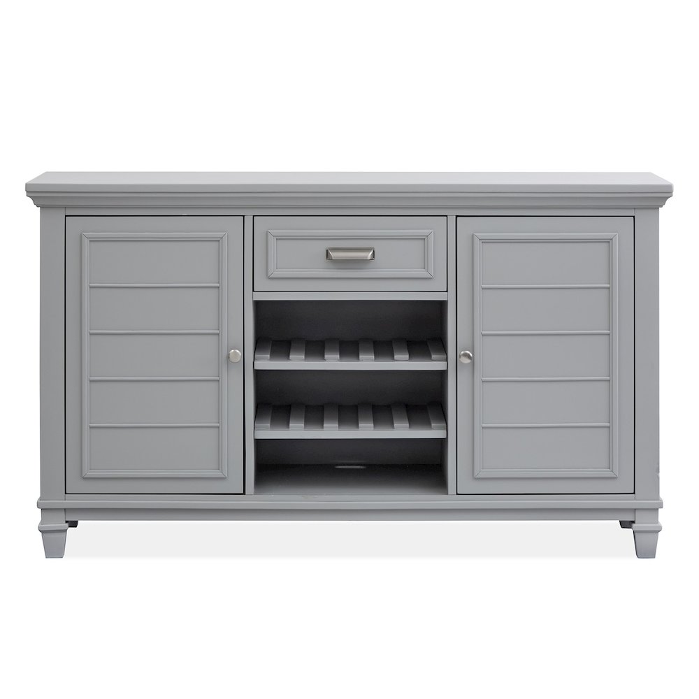 Charleston Harbor Gray Grey Server. Picture 2