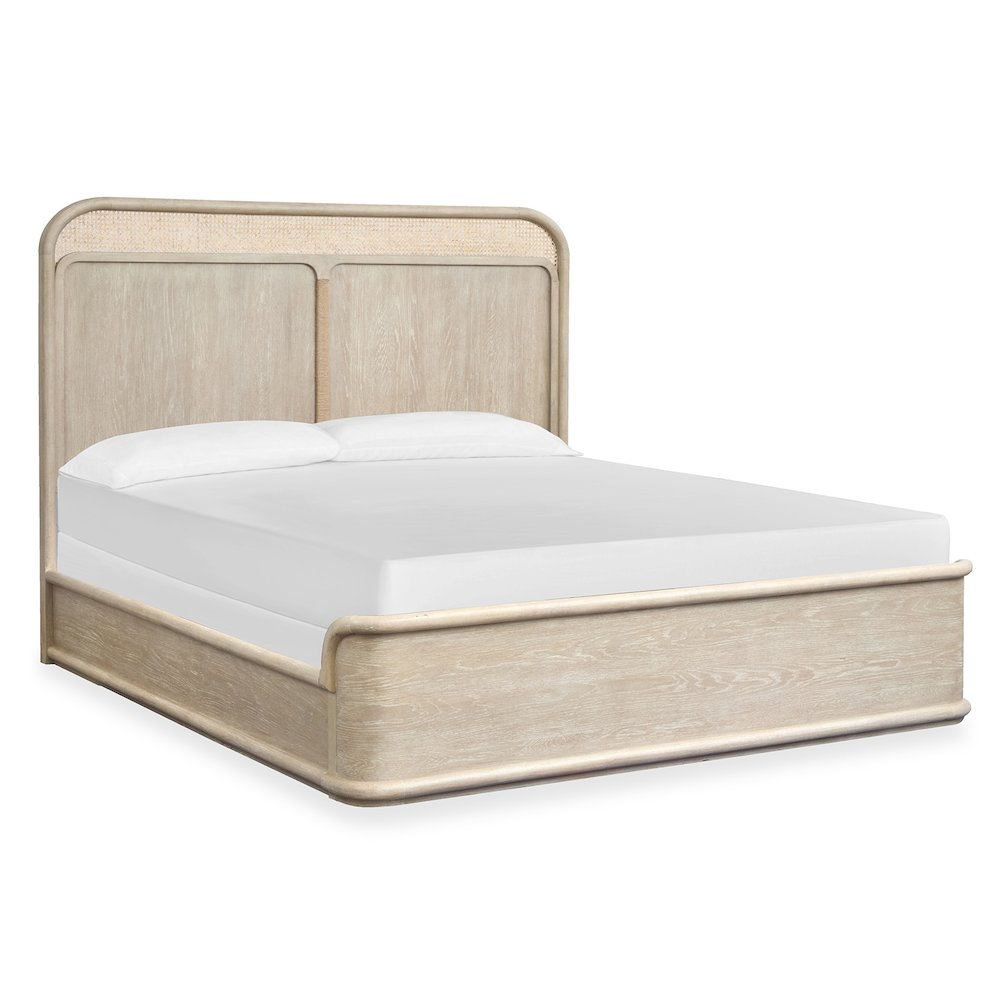 Sunset Cove Sanibel Brown California King Panel Bed. Picture 1