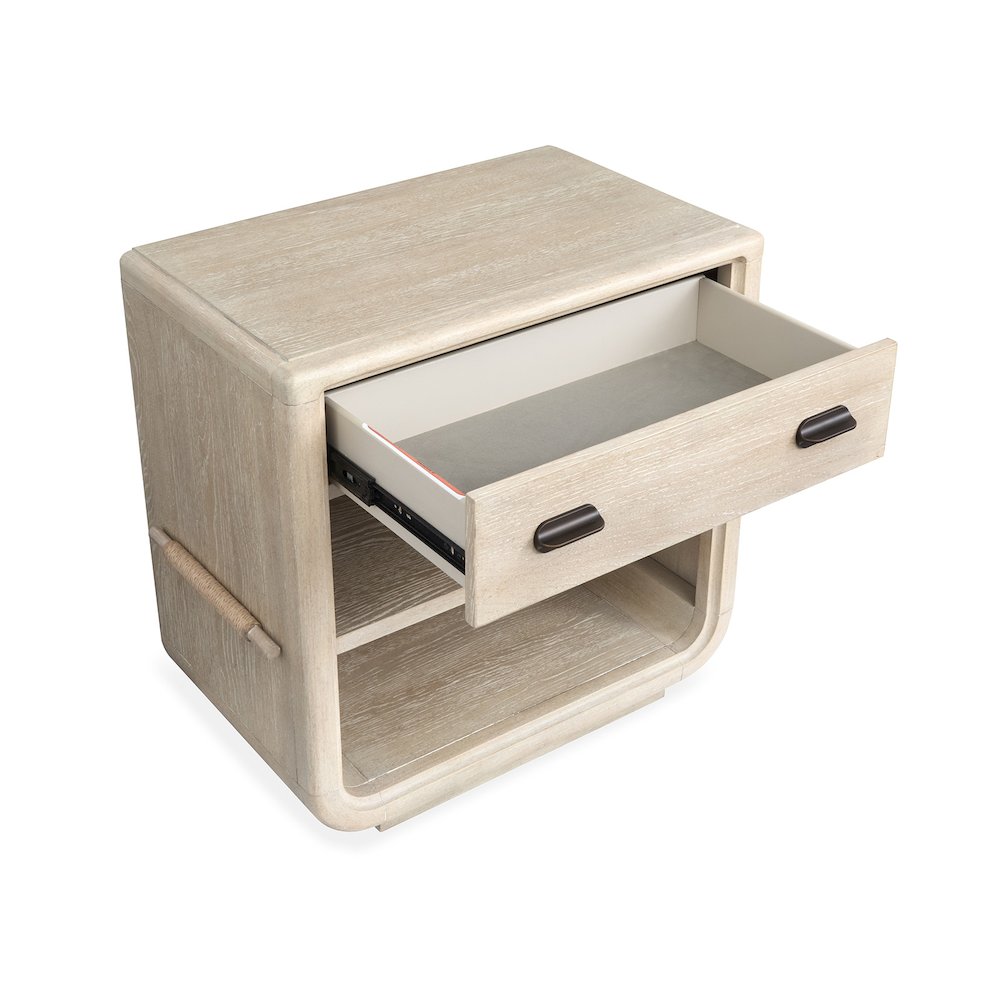 Sunset Cove Sanibel Brown Open Nightstand. Picture 6