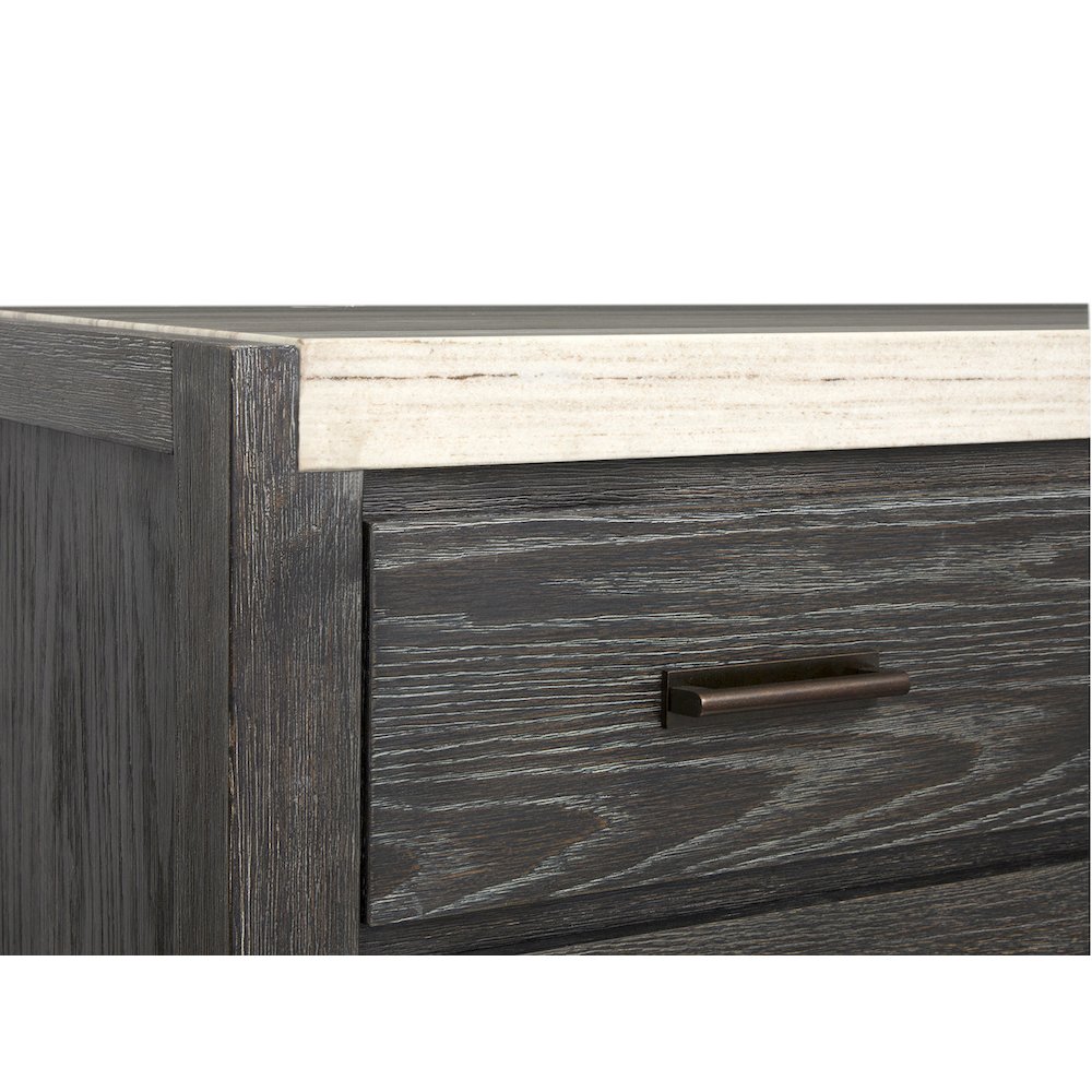 Plum Creek Ravenwood Black Drawer Chest. Picture 6