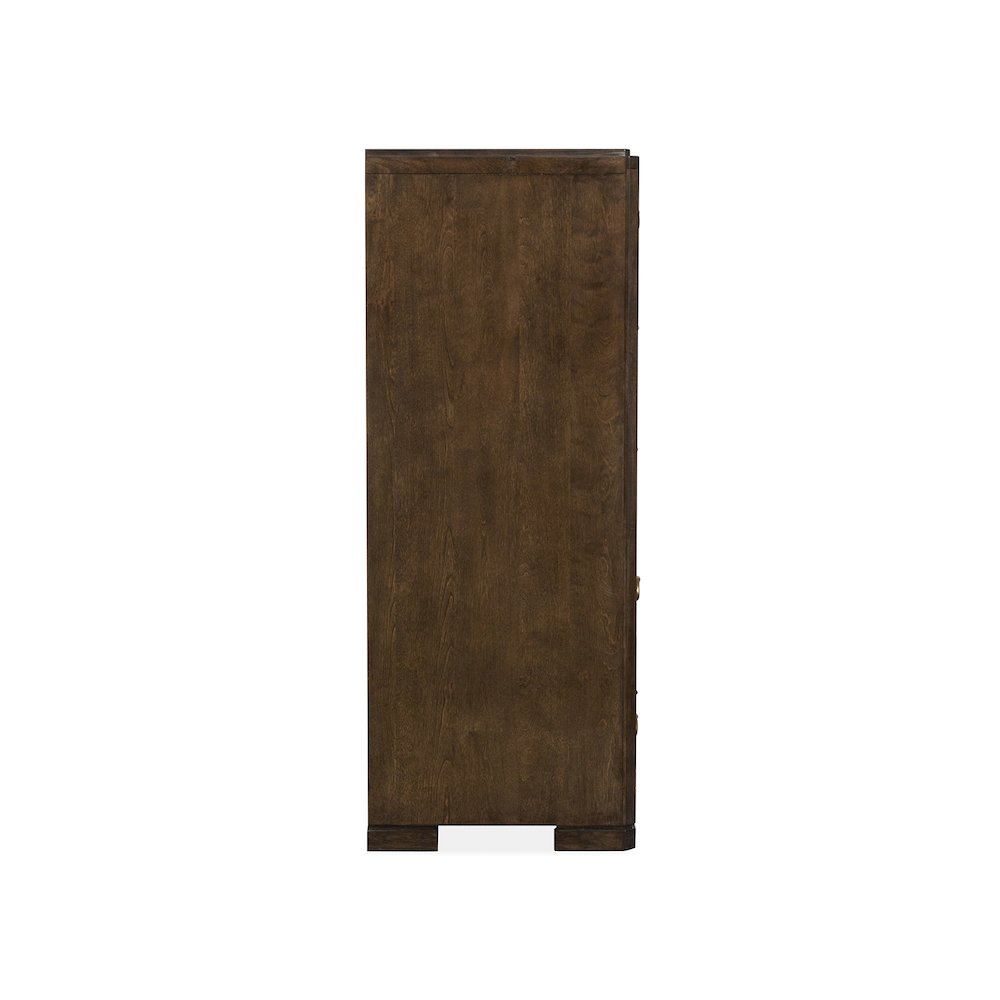Rowan Espresso Drawer Chest. Picture 3