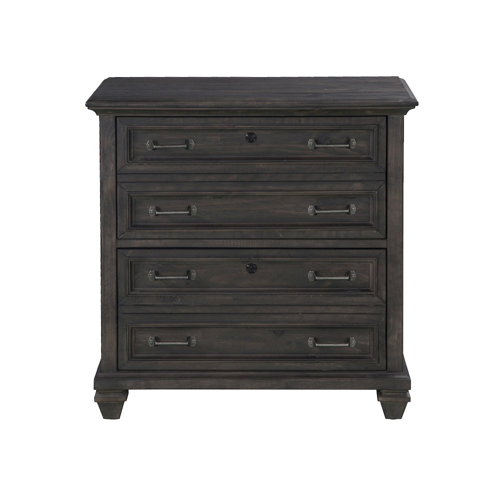 Sutton Place Weathered Charcoal Lateral File. Picture 2