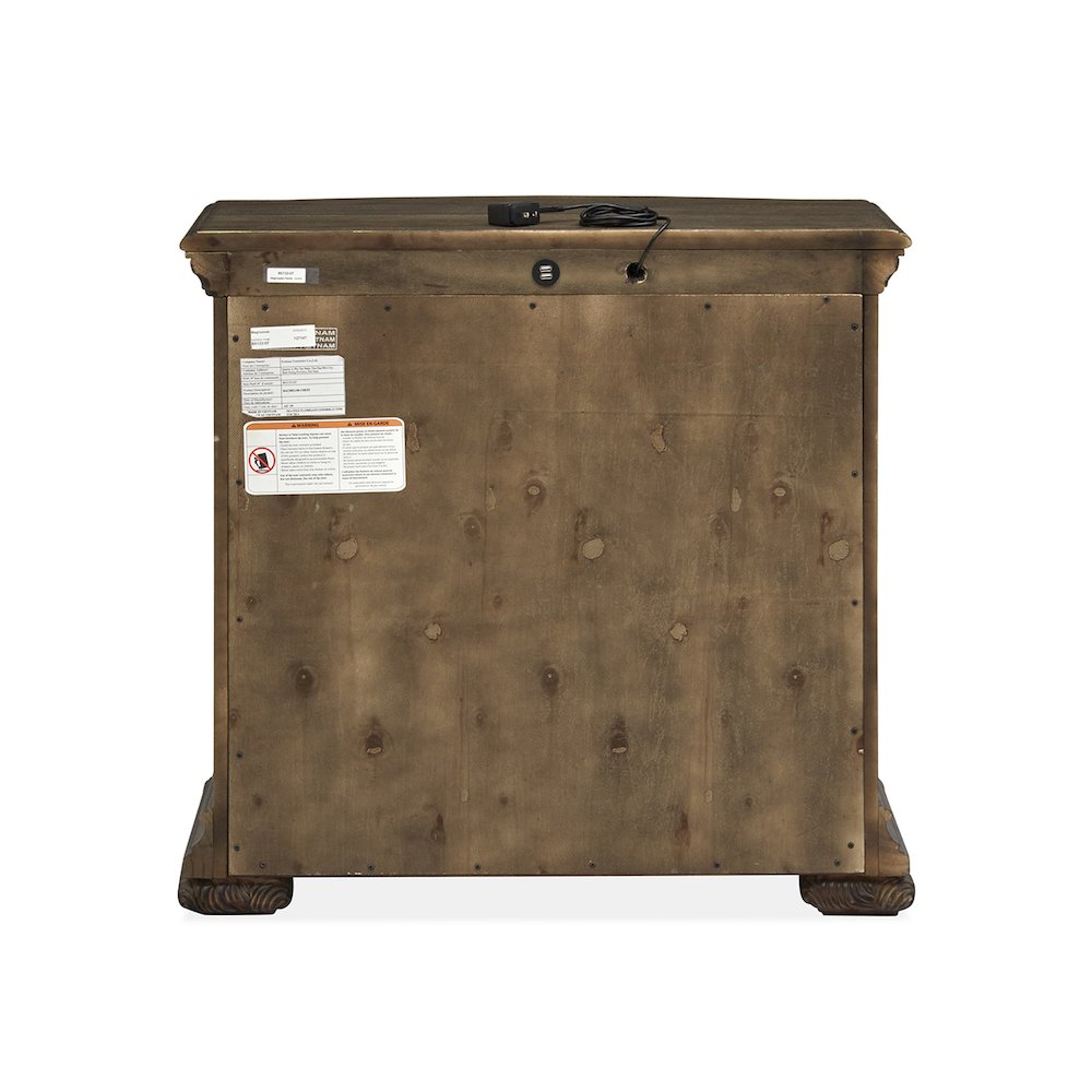 Durango Willadeene Brown Bachelor Chest. Picture 4
