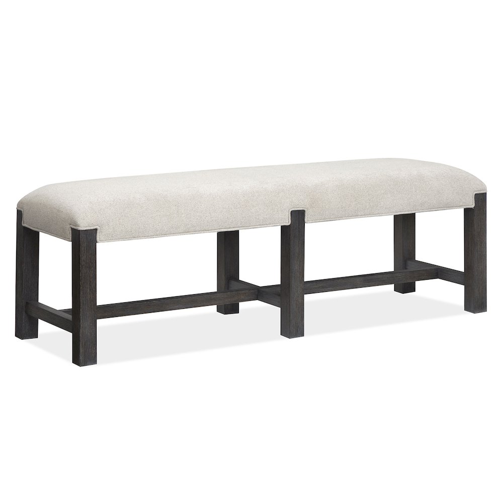 Plum Creek Ravenwood Black Bench. Picture 1