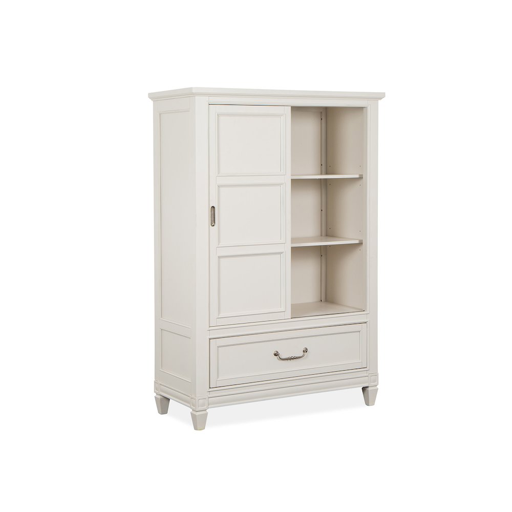 Willowbrook Egg Shell White With Slight Rub Through Door Chest. Picture 5